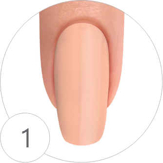 Step 1 - Picture of Plain Fingernail